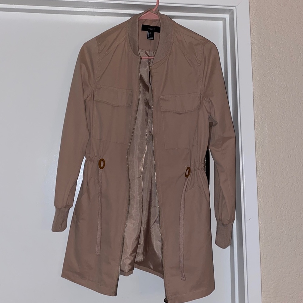 size small neutral color jacket